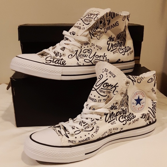 Converse All Star Chuck Taylor New York City Graff NWT Converse All Star Chuck Taylor New York City Graff NWT